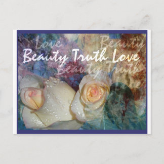 Carte Postale Beauté, vérité, amour