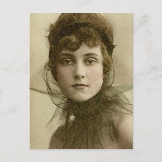 Carte Postale Beauté vintage (Devant)