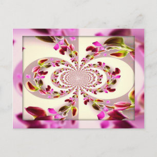 Carte Postale Beauté violette