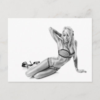 Carte Postale Beautiflul tatoué Suicidegirl