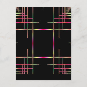 Carte Postale Beautiful Fractal patters