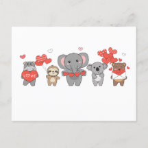 Beaux Animaux pour la Saint Valentin pour les Amou