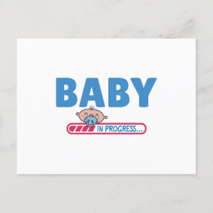 Carte Postale Bébé en cours