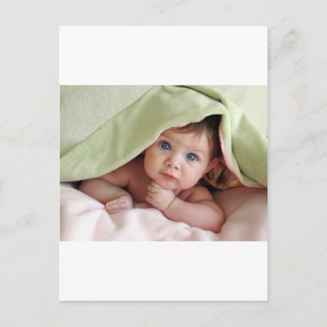 Carte Postale Bébé Peek-A-Boo (Devant)