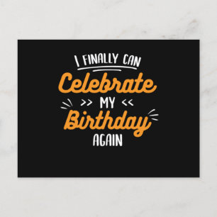 Carte Postale Bébé sauteur Bébé né un 29 février Anniversaire Je