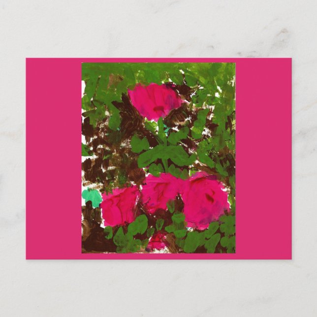 Carte Postale Bed of Roses  (Devant)