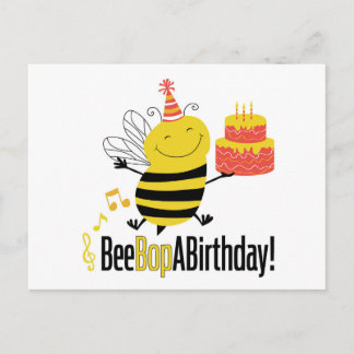 Carte Postale Bee Bop Un Anniversaire