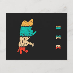 Carte Postale Bee Gifts ,I Love Bee, Beekeeping Gift,Bee Saying
