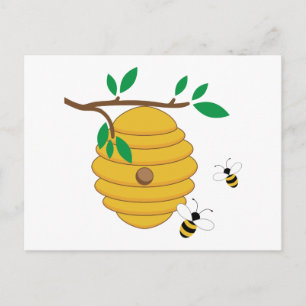 Carte Postale Bee Hive