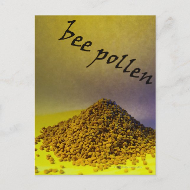 Carte Postale Bee Pollen (Devant)