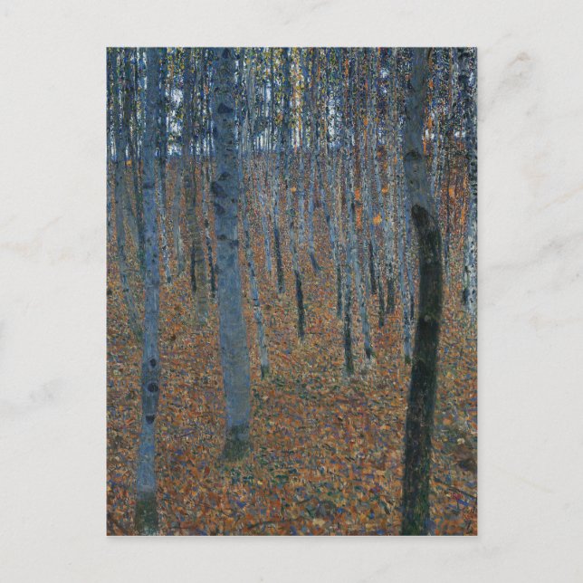 Carte Postale Beech Grove I par Gustav Klimt Peinture (Devant)