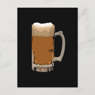 Carte Postale Beer Mug