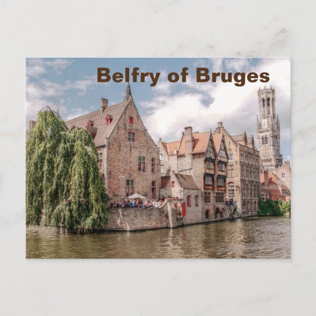 Carte Postale Beffroi de Bruges (Devant)