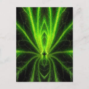 Carte Postale Begonia Leaf Abstrait