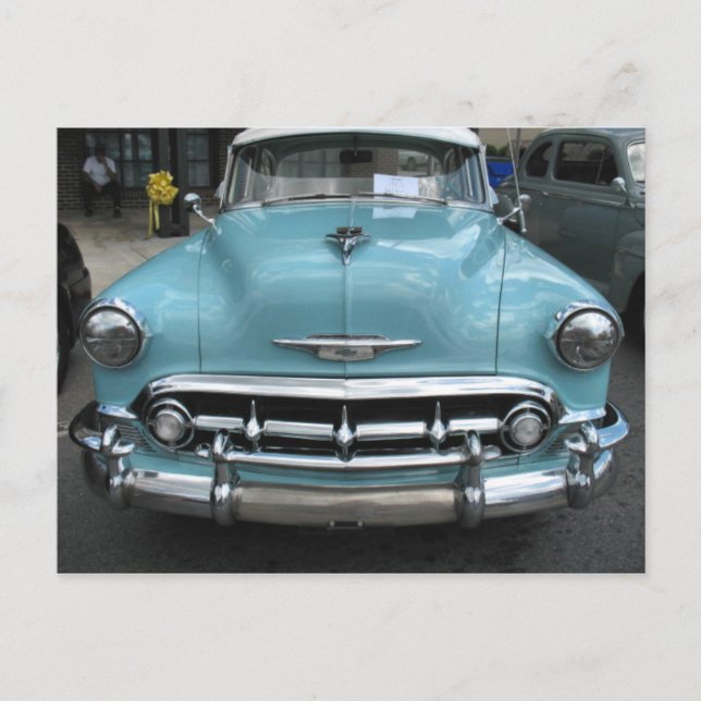 Carte Postale Bel Air 1953 de Chevy (Devant)
