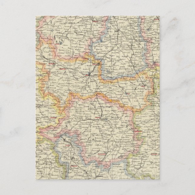 Carte Postale Bélarus et Ukraine (Devant)