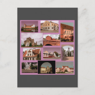Carte Postale Bélarus Minsk Grodno Mir Brest Architecture