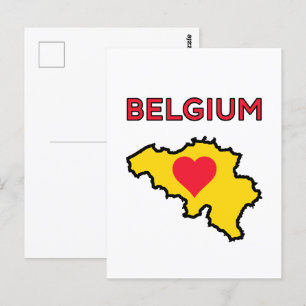Carte Postale Belgique