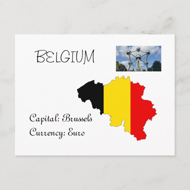 Carte Postale Belgique (Devant)