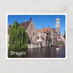 Carte Postale Belgique - Bruges - Canal -