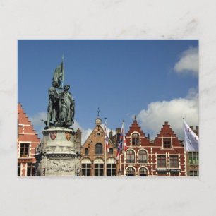 Carte Postale Belgique, Brugge (Brug ou Bruge). UNESCO