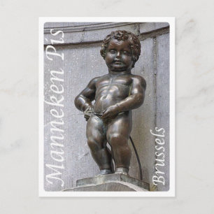 Carte Postale Belgique - Bruxelles - Bruxelles - Manneken Pis