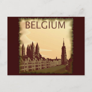 Carte Postale Belgique vintage