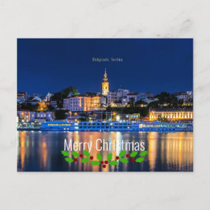 Carte Postale Belgrade, Noël de Serbie
