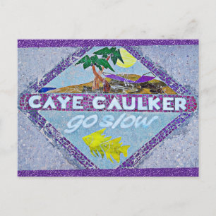 Carte Postale Belize Caye Caulker Aller Voyage Lent