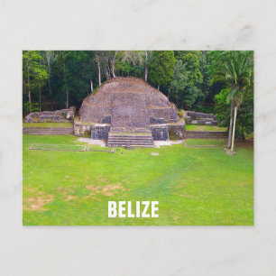 Carte Postale Belize Maya Ruines Caracol Voyage Photo