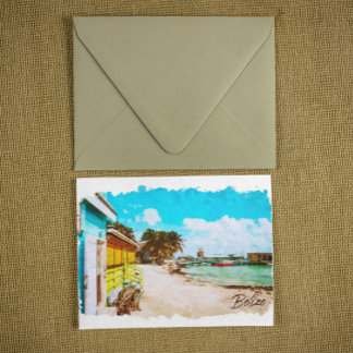 Carte Postale Belize Tropical Paradise Travel