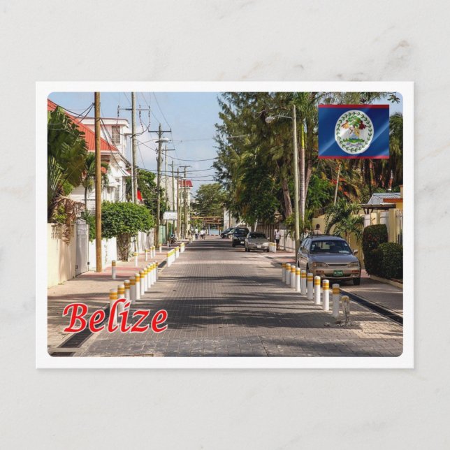 Carte Postale Belize - Ville - (Devant)