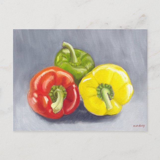 Carte Postale Bell Peppers (Devant)