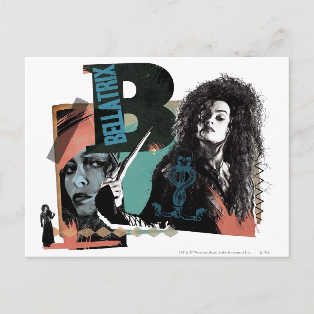 Carte Postale Bellatrix Lestrange 6 (Devant)