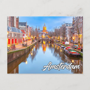 Carte Postale Belle Amsterdam, Pays-Bas