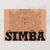 Belle belle Africaine motif vectoriel tête Lion