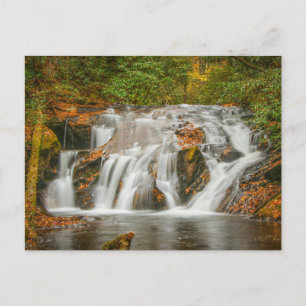 Carte Postale Belle cascade de la crique Dukes à N. Georgia