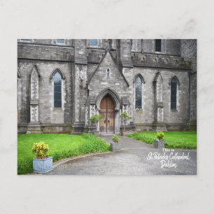 Carte Postale Belle cathédrale St. Patrick à Dublin, Irlande