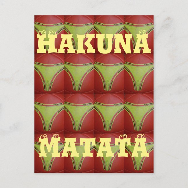 Carte Postale Belle conception de motif géométrique jaune doré (Devant)