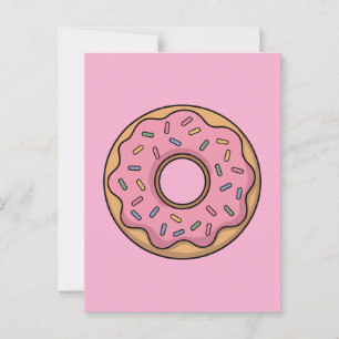Carte Postale Belle Donut Enfant