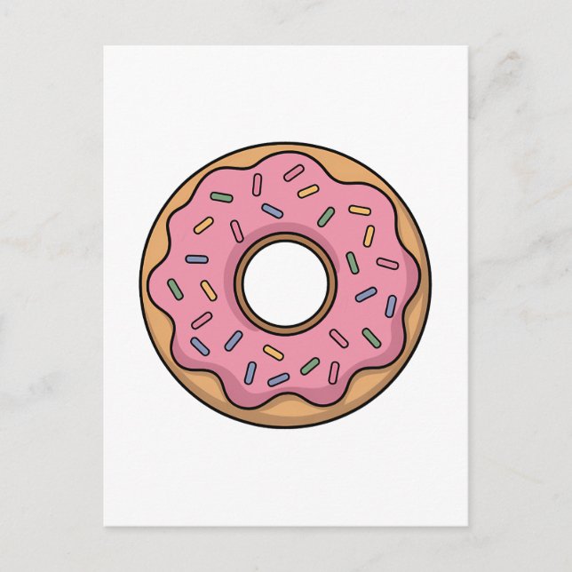 Carte Postale Belle Donut | Enfant (Devant)