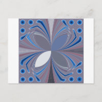 Belle étonnante Papillon bleu doux couleurs Art
