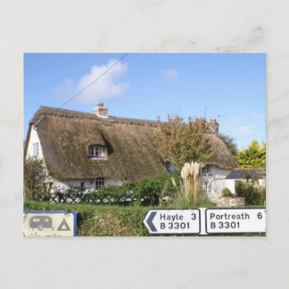 Carte Postale Belle maison de chaume