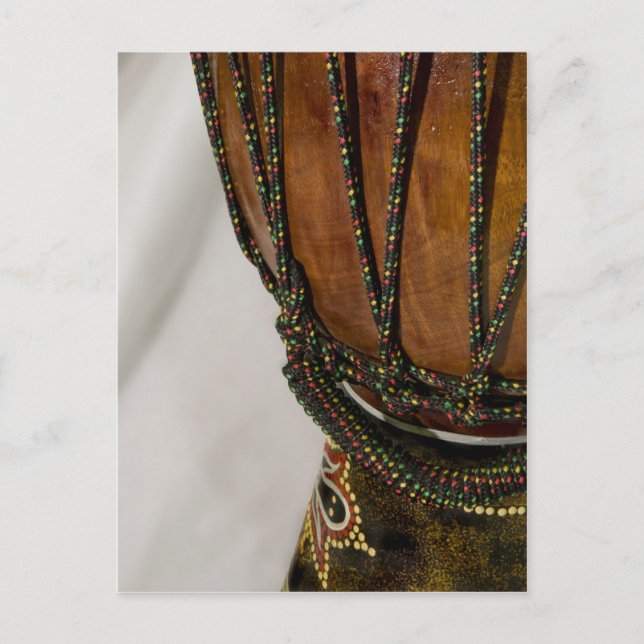 Carte Postale Belle Musique—Djembe (Devant)