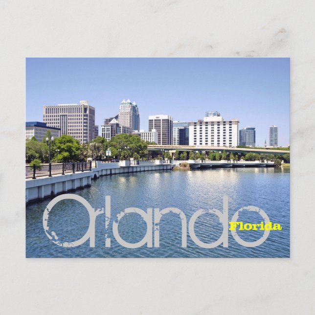 Carte Postale Belle Orlando, Floride (Devant)