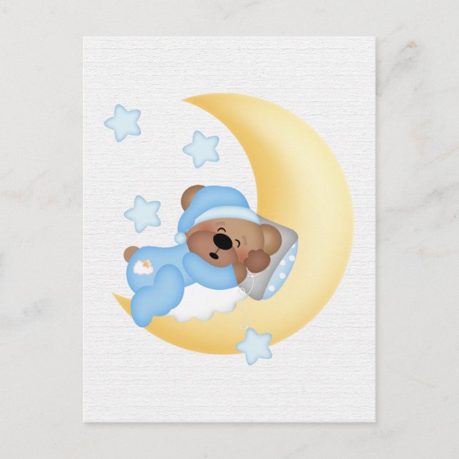 Carte Postale Belle ours en peluche (Devant)