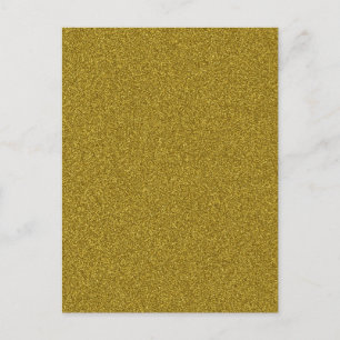 Carte Postale Belle parties scintillant fashinable en or jaune c