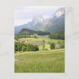 Carte Postale Belle photo dans les Alpes suisses