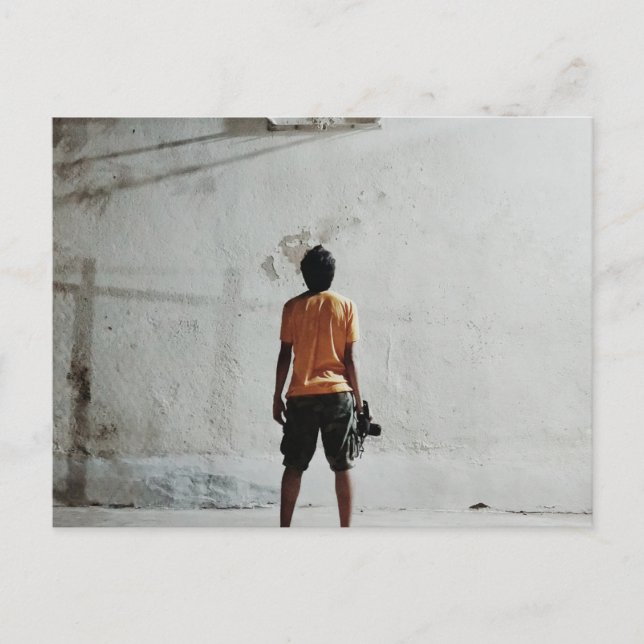 Carte Postale Belle photographie de basket-ball (Devant)