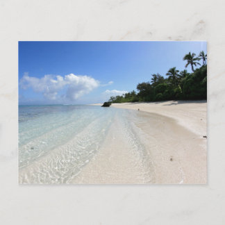 Carte Postale belle plage à Tonga